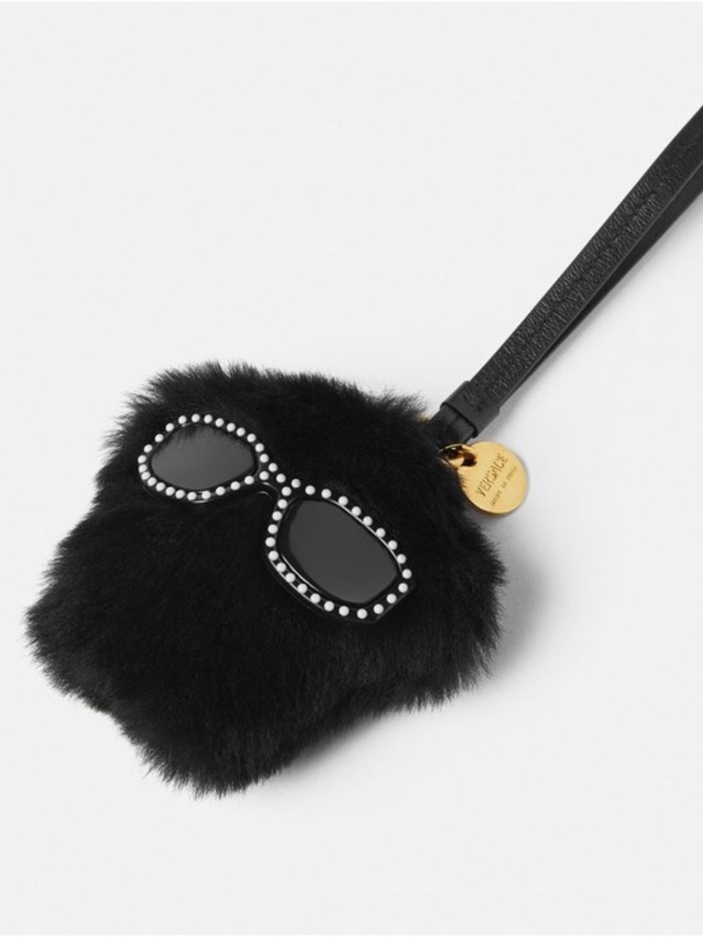 Versace Medusa Fluffy Shearling Charm - Picture 2 of 6